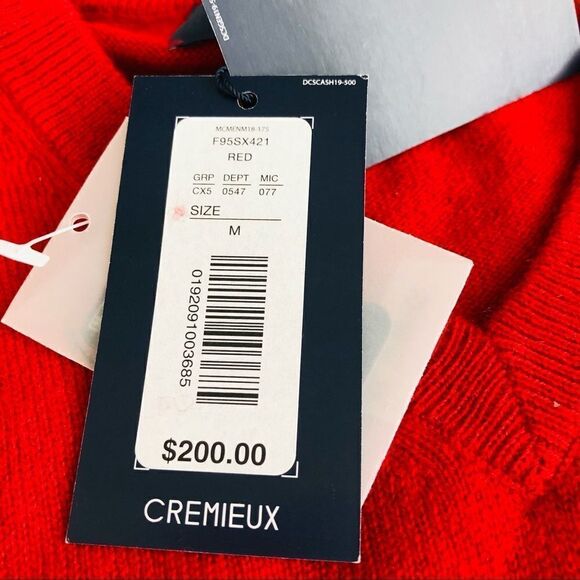 Cremieux Men’s Luxury Cashmere V-Neck Sweater - Picture 7 of 7